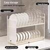 Countertop Double-Layer Dish Drying Rack