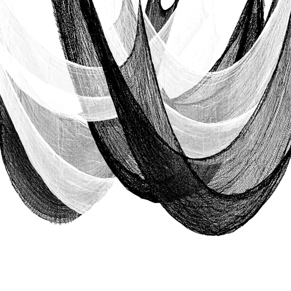 Набор из 6 штук Жуткая ткань на Хэллоуин - 30x70 дюймов Хэллоуинская жуткая тканевая ткань для уличных украшений