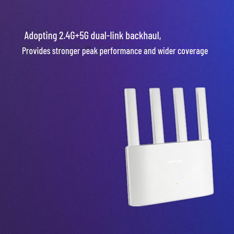 Двухдиапазонный гигабитный Wi-Fi 6 роутер Mercury AX1500 A15G - Готов для игр, совместим с IPV6
