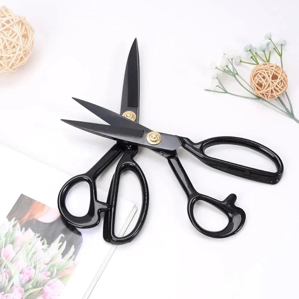 1PC Professional Tailor Scissors Scissor Vintage Stainless Steel Fabric Leather Cutter Scissors for DIY Sewing Accessory