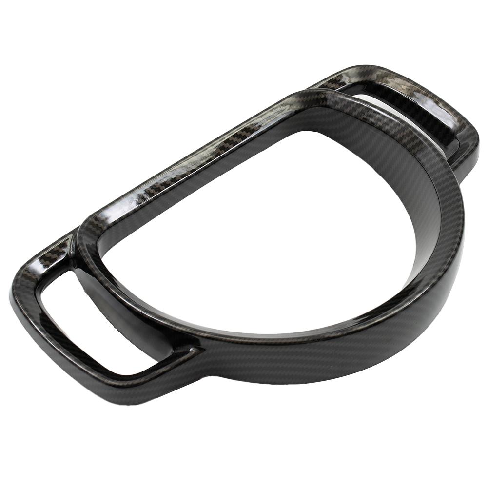 1x рамка для приборной панели из углеродного волокна для приборной панели 451 2009-2015 Декоративная рамка для приборной панели