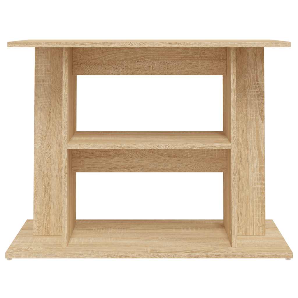 Aquarium Stand Sonoma Oak 80 x 35 x 60 cm Particleboard