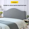 Nordic Universal Elastic Bed Head Cover - Dustproof & All-Inclusive for Dorms