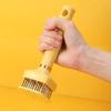 Stainless Steel Meat Tenderizer With Sharp Needles Automatic Rebound Handle For Kitchen Bbq Steak Prep