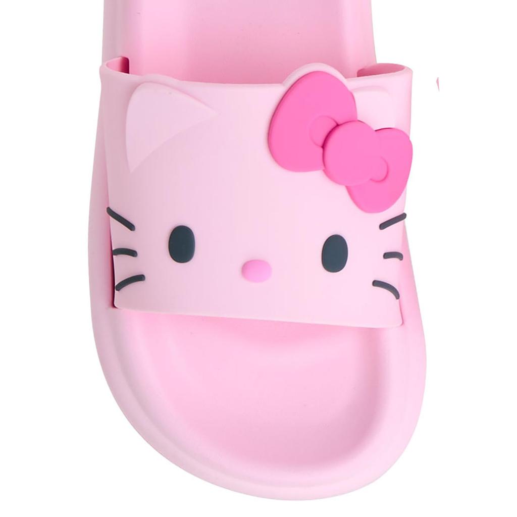 Room Hello Upper PVC Sole EVA 318337 [Sanrio] Сандалии в форме лица, Kitty, материал смола, материал смола, Тапочки,