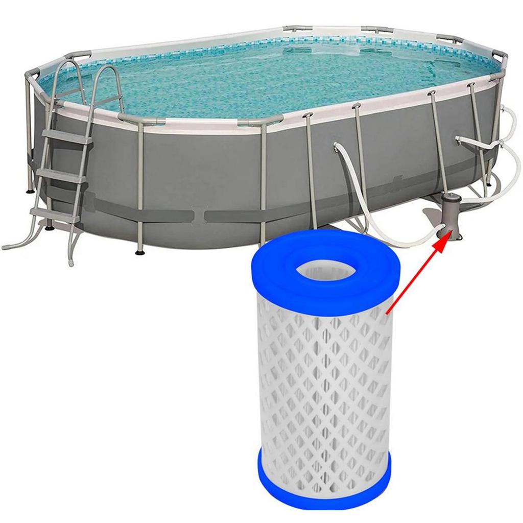 Pool Filter Cartridge Pool Filter Replacement Parts Plastic Material Swimming Pools Filter for Intex Type A/C Series