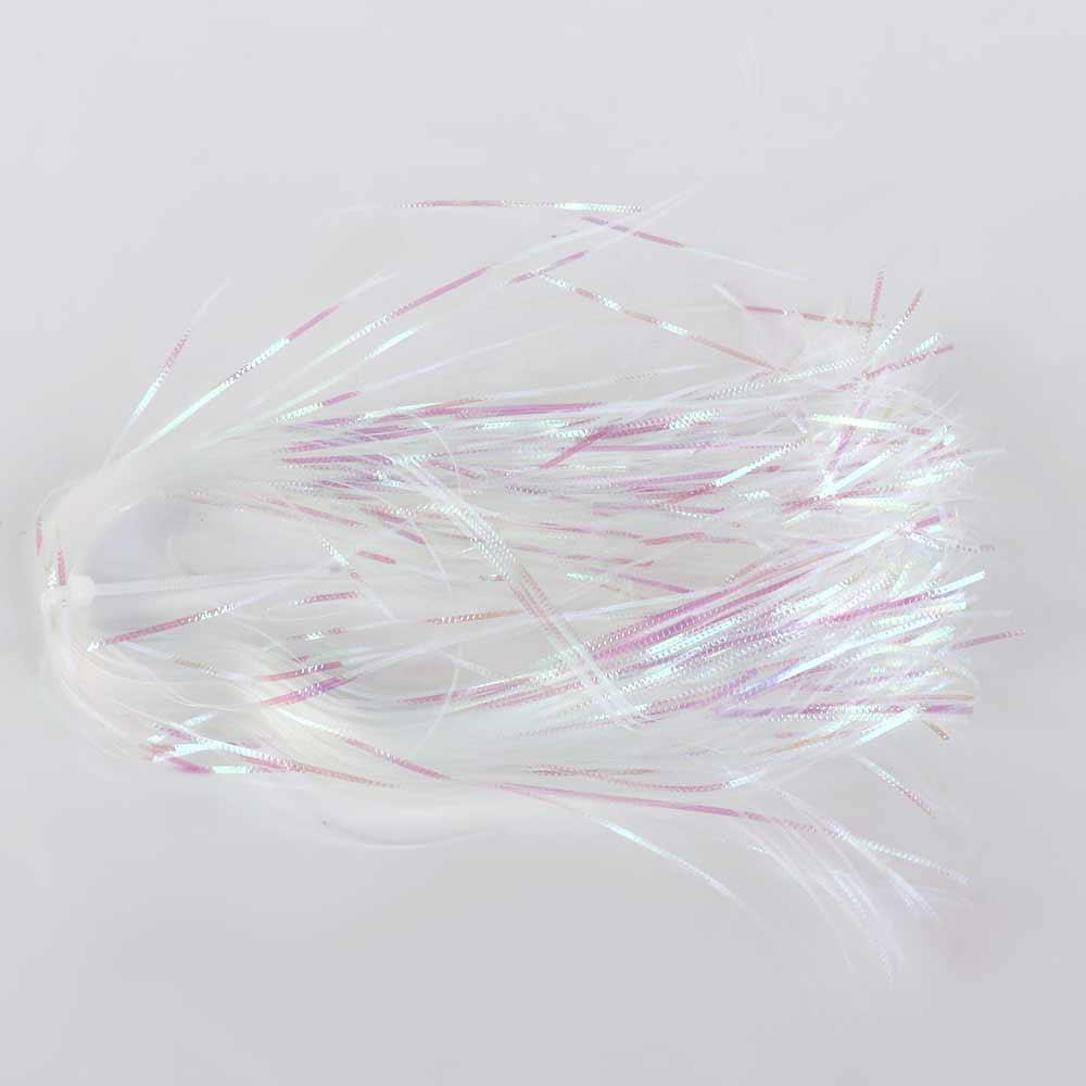 1mm Width Corrugated Flash Strands Fish Scale Gliss Glow Strands Tying Flash Tinsel  Jig Hook