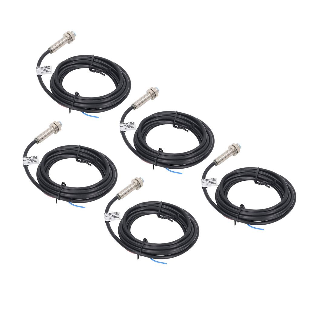 5 шт. Датчик приближения, переключатель 4?24 В постоянного тока NPN нормально открытый для определения расстояния