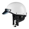 Белый шлем с открытым лицом защита головы шлем безопасности с открытым лицом дышащая шапка для езды головной убор для занятий спортом на открытом воздухе всесезонный мужской женский