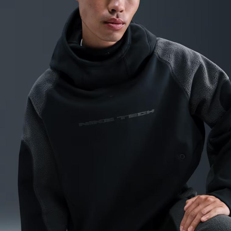 Nike Худи мужское Therma-Fit Tech Boreas Warm Loose Durable Sweatshirt IB3364-010