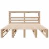 Solid Wood Bed without Mattress 150 x 200 cm Pine Wood