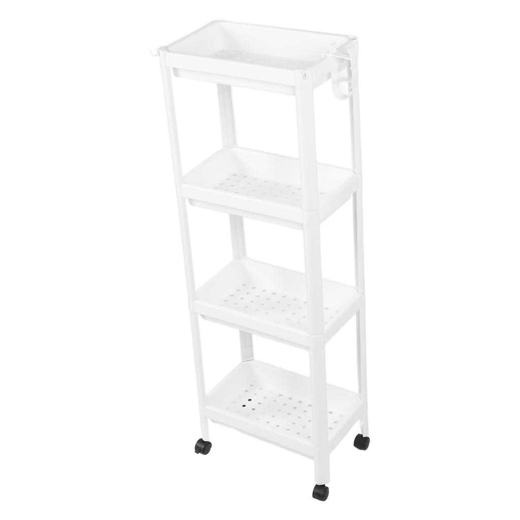 Полка для ванной комнаты, пластиковая отдельно стоящая полка для хранения вещей, многофункциональный стеллаж для