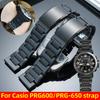 Легкий пластиково-стальной ремешок Для Casio PRG-650 PRW-6600 PEG600 Серии Protrek Альпинистский ремешок Мужские аксессуары для часов
