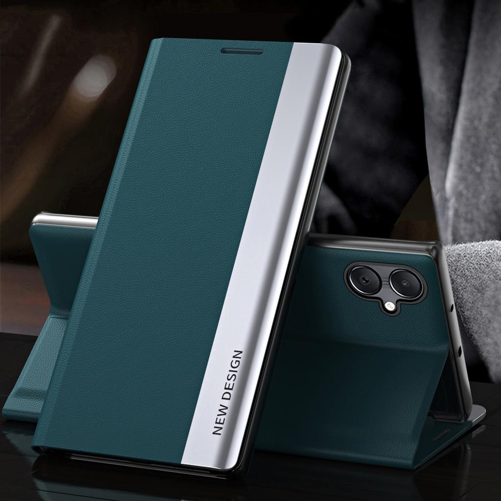 Чехол для Samsung Galaxy A07 4G, противоударный кожаный чехол для телефона с подставкой