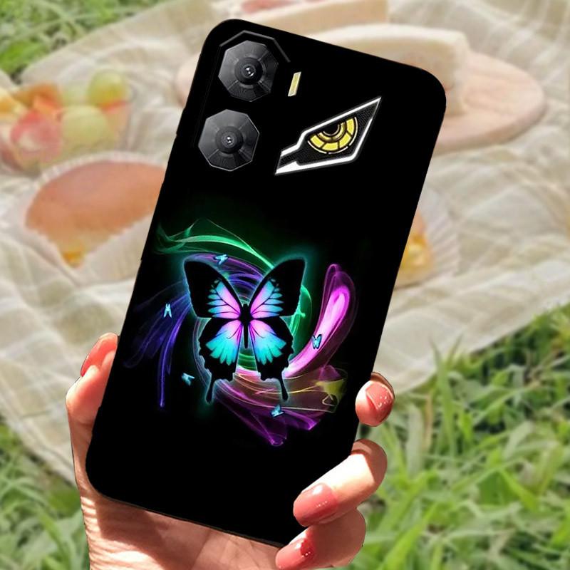 Чехол для ZTE Nubia Neo3 Neo 3 5G Z2464N TPU Мягкий Силиконовый Черный Матовый Чехол для Телефона Для Nubia Neo3 Задняя Крышка Защитная Оболочка