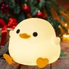 Anywin DUDU-Duck Night Light, Ambient Lighting, Touch Sensor, Dimmable LED Warm Light, Timer Setting, USB Rechargeable, 56 Hours of Continuous Use,