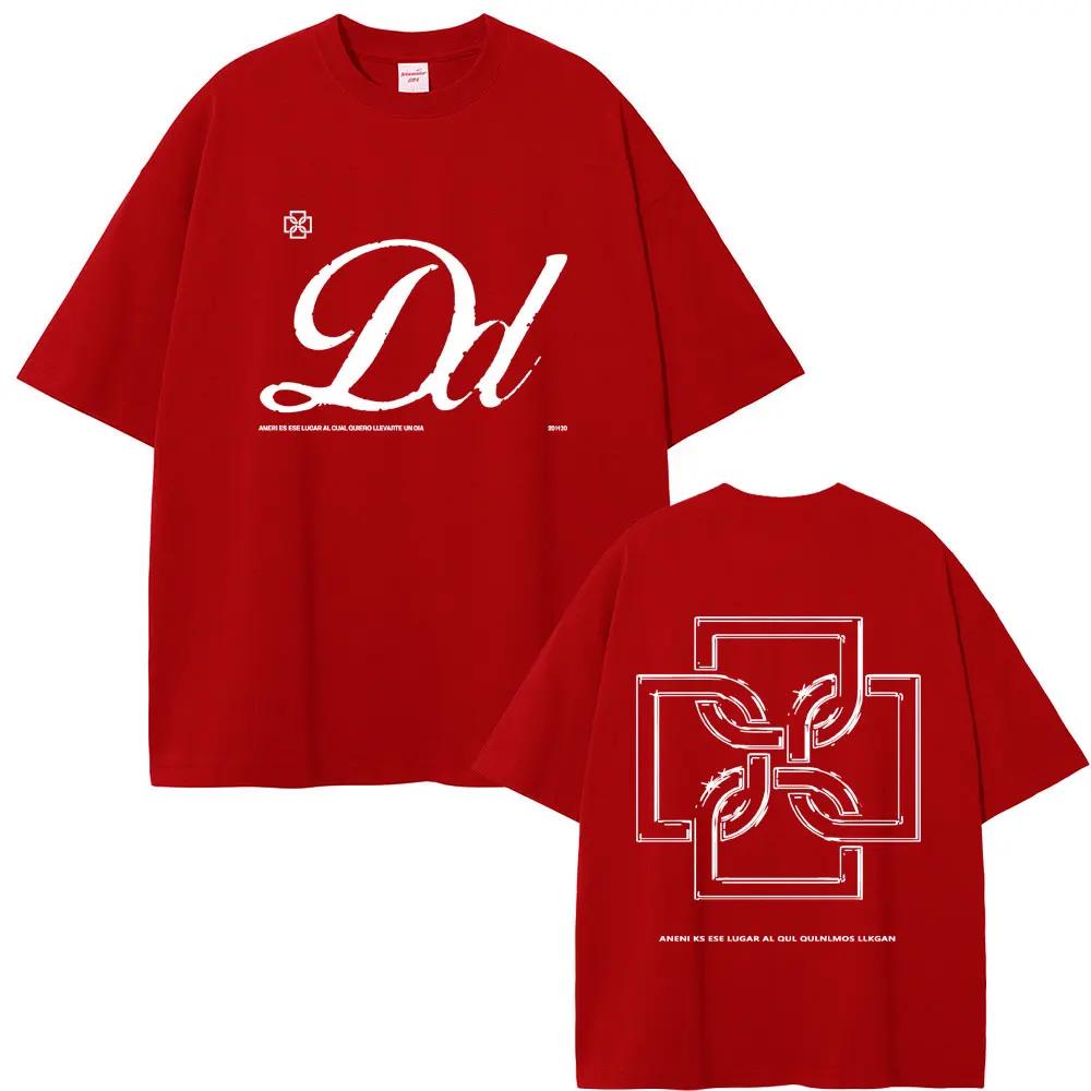 Rapper Duki Merch Tshirt Unisex Women Clothing Fashion Hip Hop Oversized T Shirts Unisex Casual Vintage Cotton Tshirts Streetwear