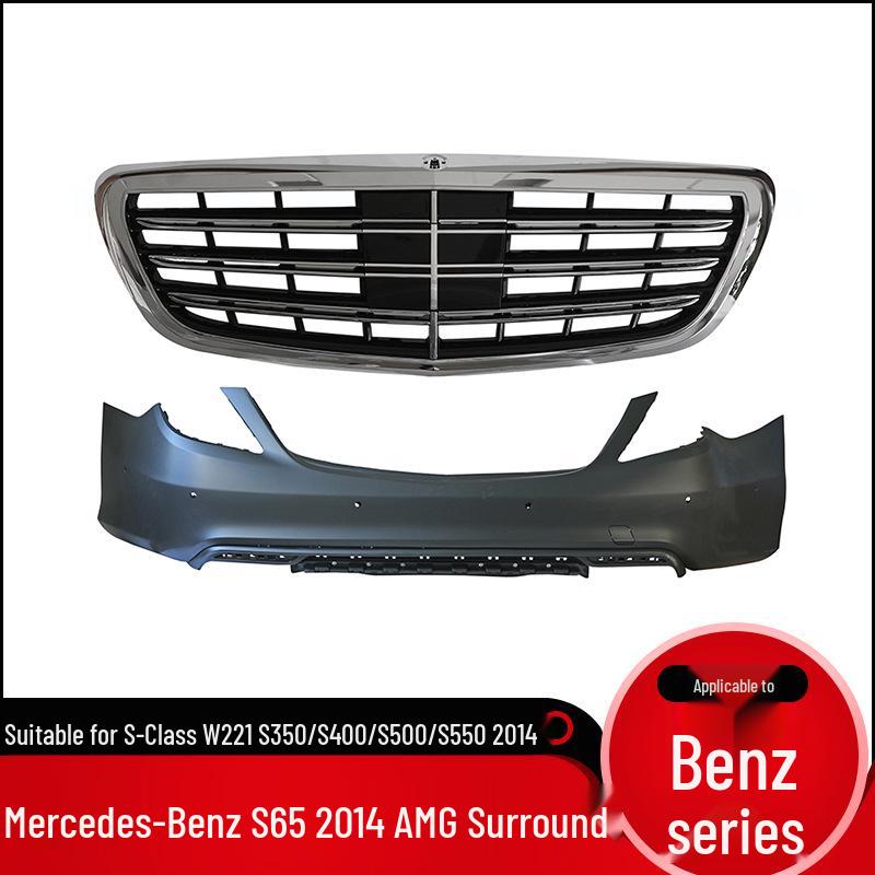 Modified AMG Large Body Kit Front Bumper Grille for S65 S63