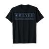 Rlyeh Location T Shirt The Call Of Cthulhu Lovecraft Story Vintage Graphic Breathable Stylish Homme