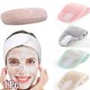Self-Adhesive Spa Make Up Headband Cloth Headband White Stretch Sport 1 Pc