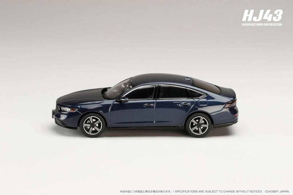 HJ43 Honda Accord Canyon River Blue Metallic Finished Product 1/43