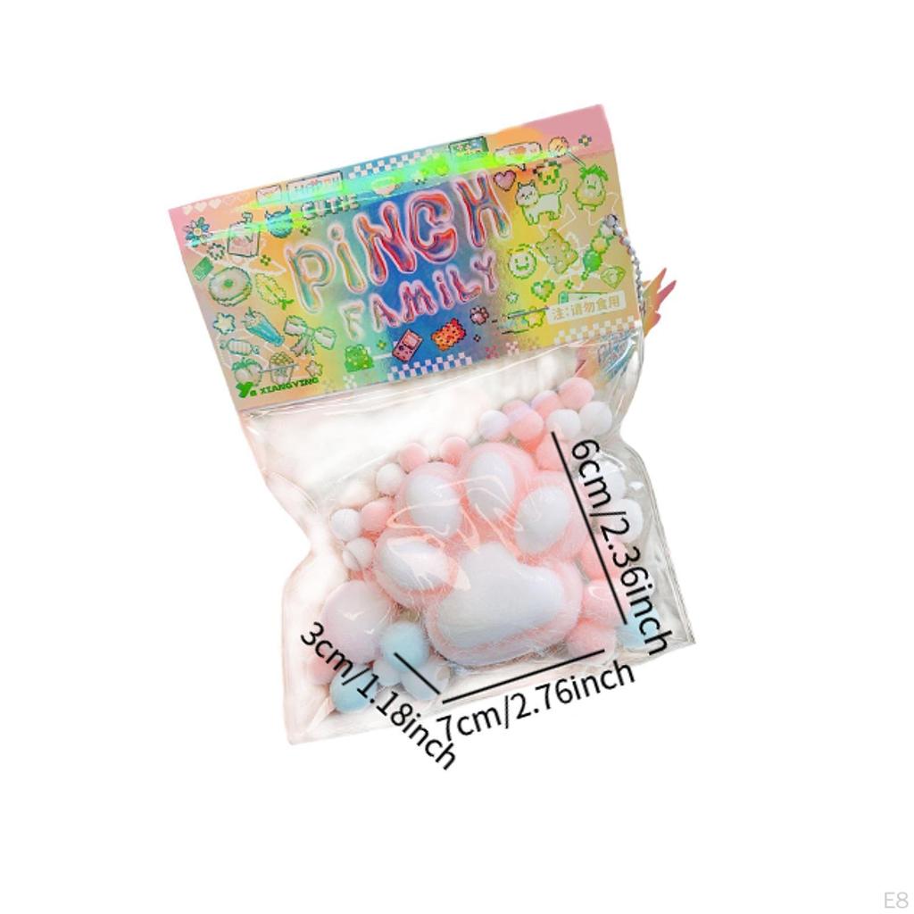 Paw Sensory Fidget Unbreakable Party Favors Birthday Gifts Novelty Small Goodie Bag Filler for