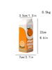 Orange Blossom Ceramic Vase – Artistic Home Decor Ornament for TV Cabinet or Desktop