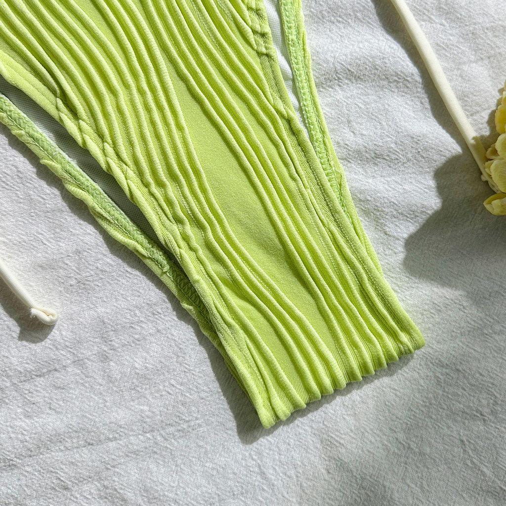 2025 Европейский и американский милый раздельный купальник