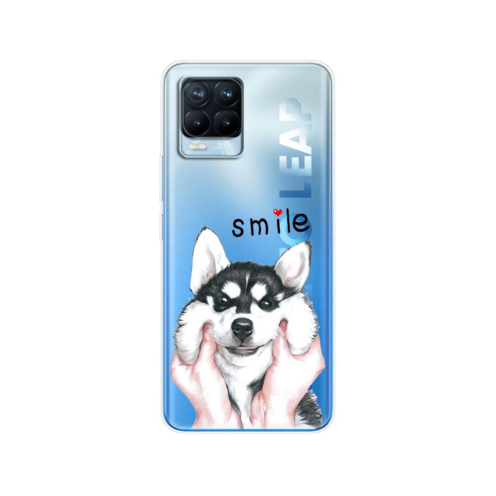 Чехол для Realme 8, 6,4 дюйма, мягкий силиконовый чехол из ТПУ для Realme 8 Pro OPPO Realme8 4G RMX3085, чехол для телефона, чехол, чехол-бампер, сумка