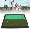 2 In 1 Golf Training Mat Anti Skid Dual Turf Golf Hitting Mat Velvet 10mm Engineering Grass