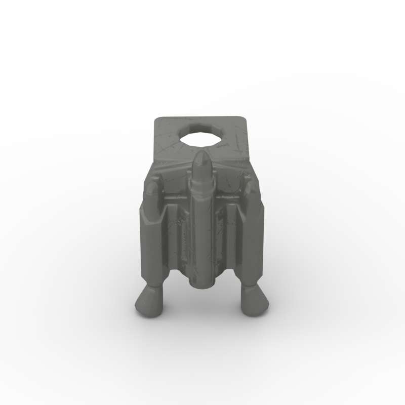MOC 100 ШТ. 64802 Звездные Войны Инъектор Реактивный Рюкзак Строительные Блоки Набор Деталей Ракетный Рюкзак Кирпичи Игрушки Идеи Для Детей Подарок на День Рождения
