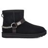 UGG Женские черные короткие зимние ботинки с противоскользящей подошвой 1135090-BLK