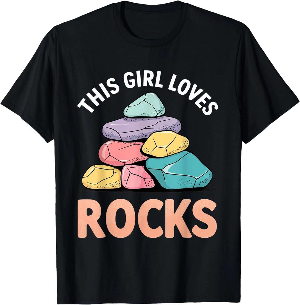 Rock Lover Geology Gemstone Crystal Enthusiast Vintage T-Shirt