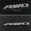 Багажник автомобиля Honda AWD, металлические 3D наклейки для автомобиля, украшение автомобиля, модификация автомобиля