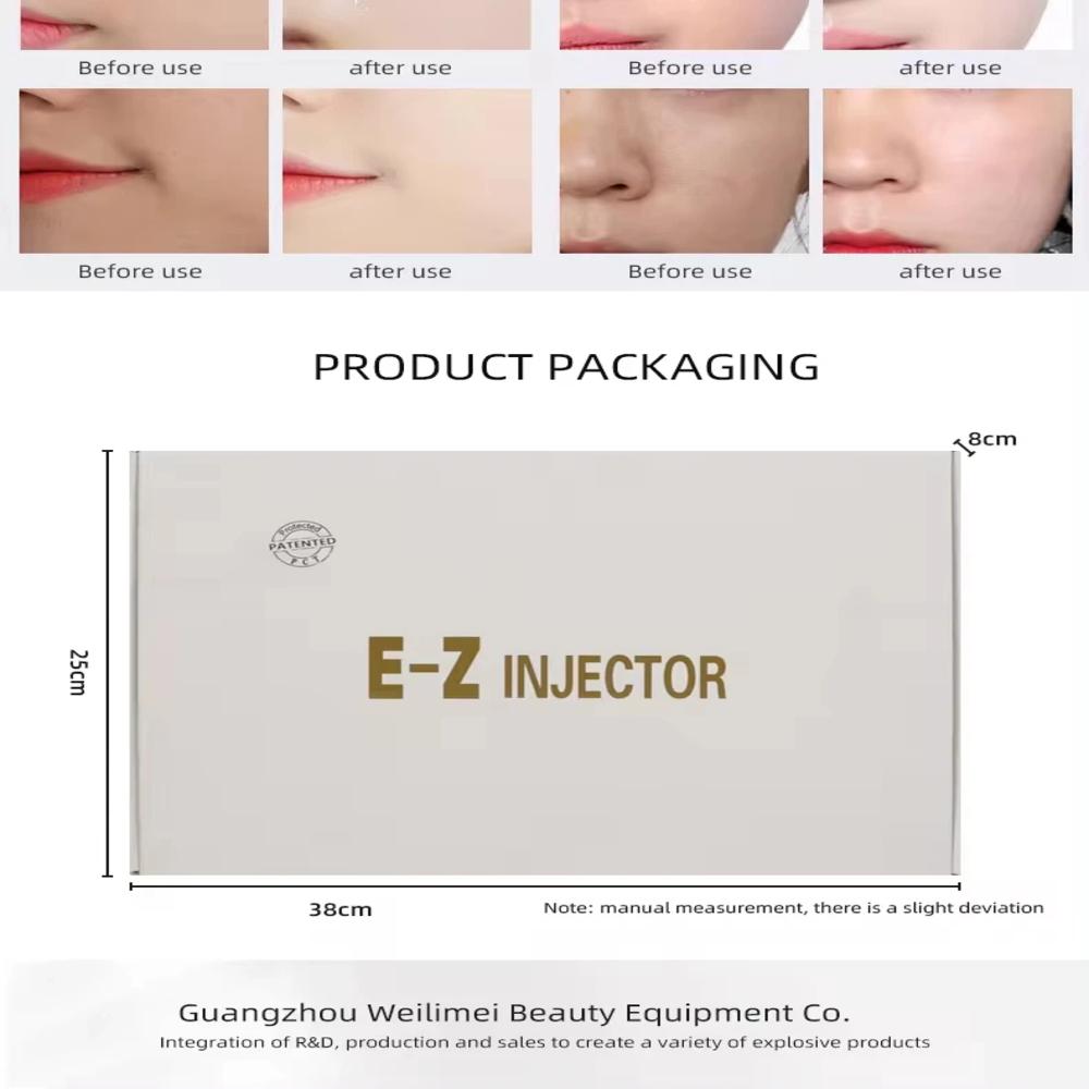 Ez Negative Pressure Water Gun Meso Jet Injection Meso Gun PRP инъекционный пистолет Мезотерапия Dermapen Игольчатый аппарат для лица