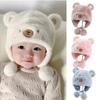 With Ball Hemming Caps Cute Newborn Bonnet Fashion Warm Hats