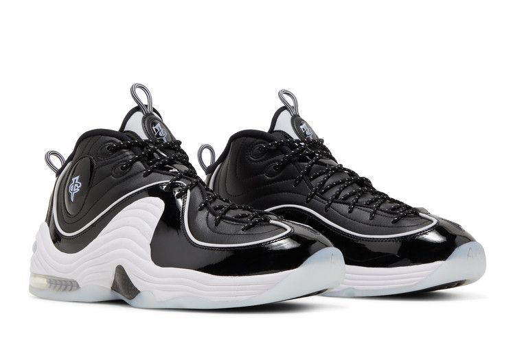 Nike Air Penny 2 Черный лак Футбольный серый