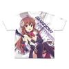 2D COSPA Machikado Mazoku 2-Chome Shadow Mistress Yuko Double-Sided Full Graphic T-Shirt, Size L, Polyester