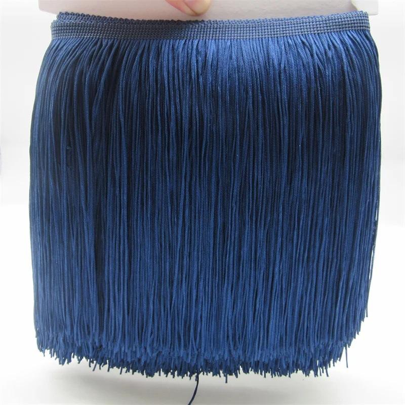 20Cm Wide Polyester Row Beard Latin Dance Fringed Lace Diy Clothing Accessories