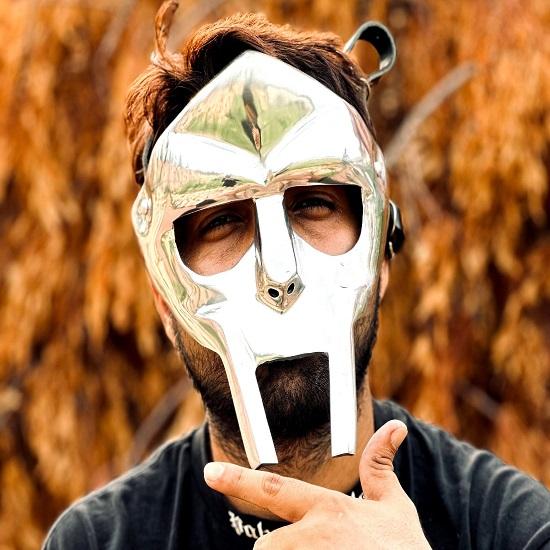 Маска MF doom без ржавчины и с зеркальной отделкой, маска безумного злодея, алюминиевая маска для лица, маска для косплея, ролевая игра, маска для Хэллоуина, лучший подарок