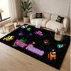 Custom Rug Among Us Pattern Print Name Text Soft Non‑Slip Floor Carpet for Home Indoor Decoration
