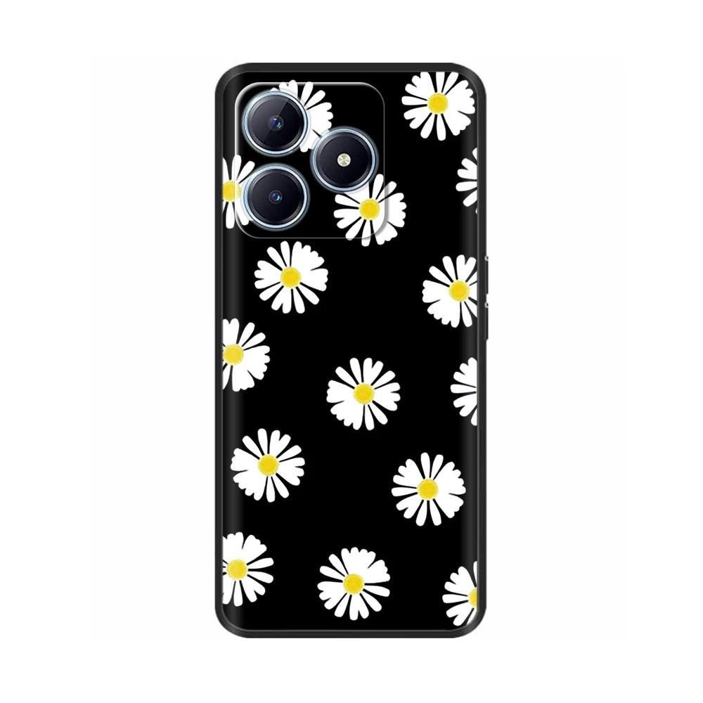 Чехол для Realme C61 Чехол для RealmeC63 2024 Роскошный Силиконовый Модный ТПУ Мягкая Задняя Крышка Для Oppo Realme C63 Чехлы Funda Оболочки RealmeC61