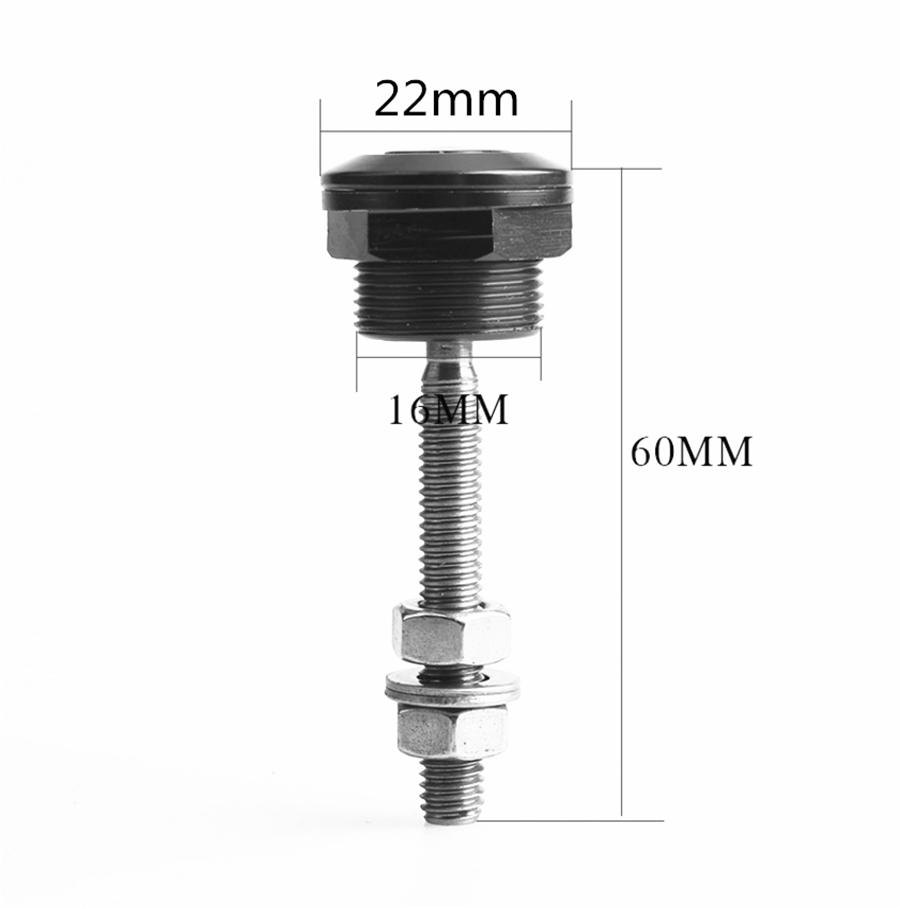 4x 22mm Push Button Bonnet Hood Pin Lock Clip Kit Car Quick Release Bumper Latch