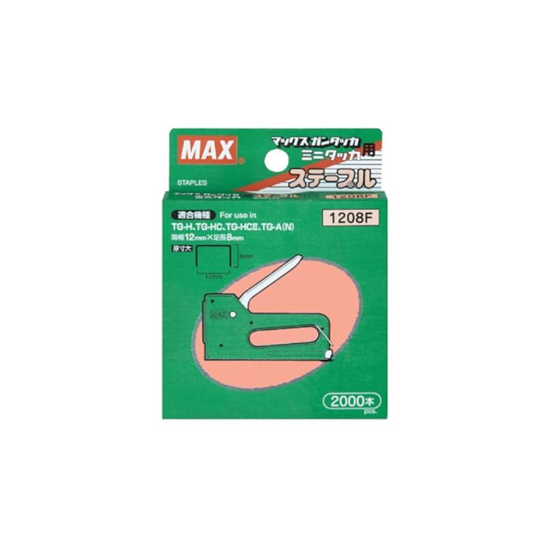 Степлер Max Hobby TG-H Сменные скобы 1208F