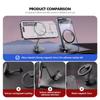 BYMF1 Magnetic Adsorption Car Phone Holder 360° Rotatable Suction Cup For Citroen C4 C3 C5 C1 C2 C6 VTS C4L DS3 DS4 DS5 Grand Berlingo