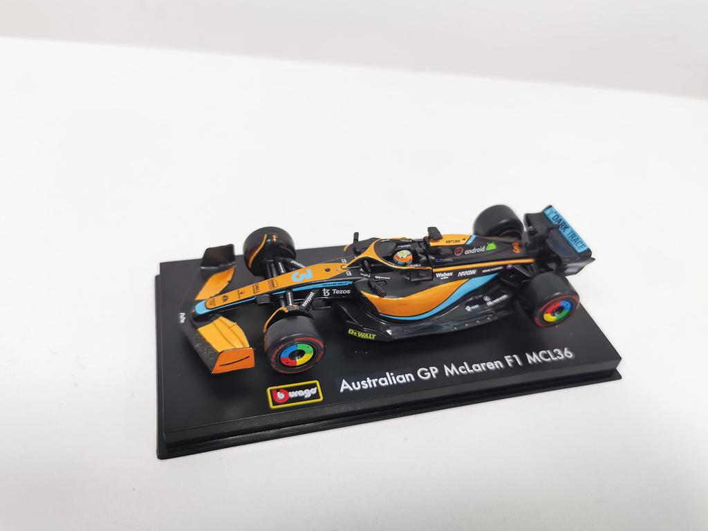 Bburago Серия Signature 2022 F1 McLaren MCL36 Даниэль Риккардо Гоночный Спортивный Автомобиль Литая Модель 143