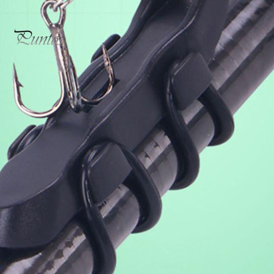 1/2/3 шт. Магнитный держатель крючка для рыболовной приманки с резиновыми кольцами, крючок для приманки без отверстия, автоматический держатель крючка для рыбалки на открытом воздухе