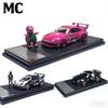 МС 1:64 Porsche RWB 993 964 Костяной Дракон реалистичная статичная модель автомобиля из сплава, праздничный подарок-игрушка для мальчиков, предмет для взрослой коллекции.