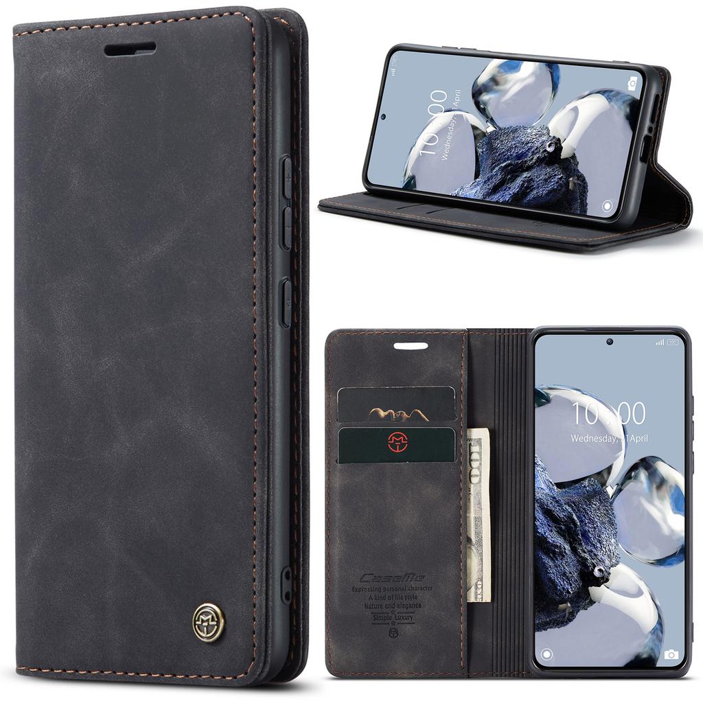 Кожаный кошелек-чехол с магнитной застежкой для Xiaomi 15 Ultra 14 Pro 13T Pro 12X 12S 11T Lite Пылезащитный чехол с отделениями для карт Подставка
