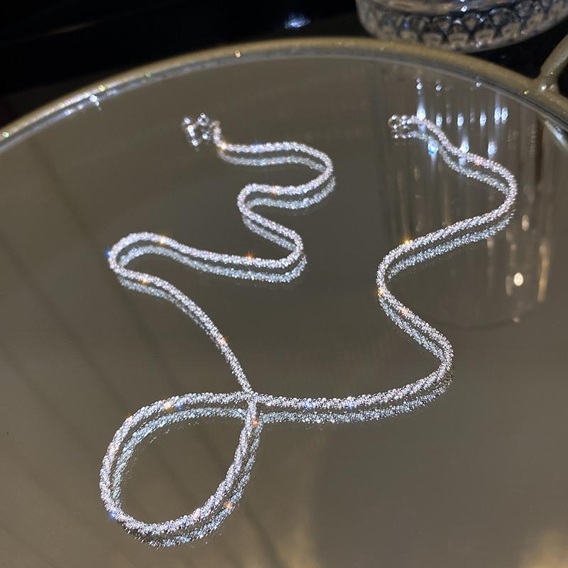 Сверкающее ожерелье на ключице, женское модное колье с геометрическим рисунком, богемное блестящее ожерелье с детскими звездами, аксессуары